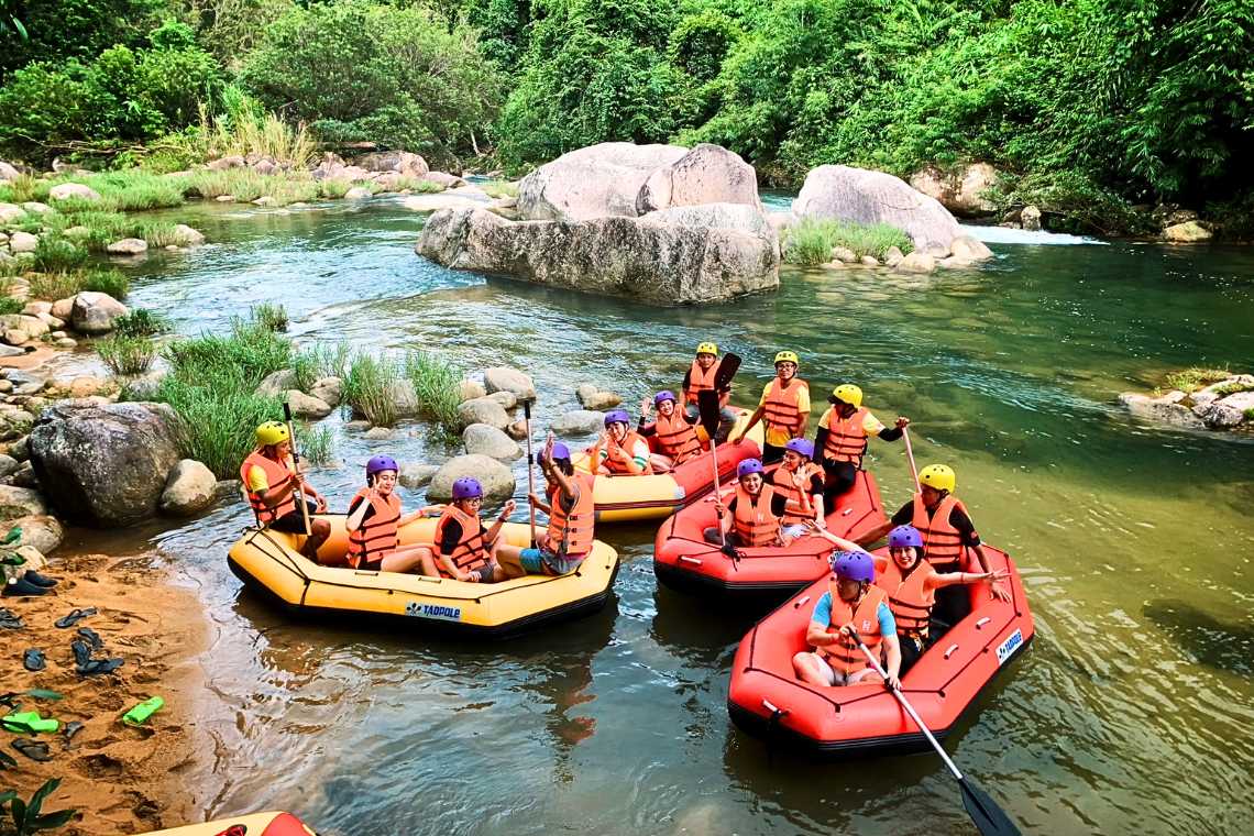 Kong Forest - Rafting